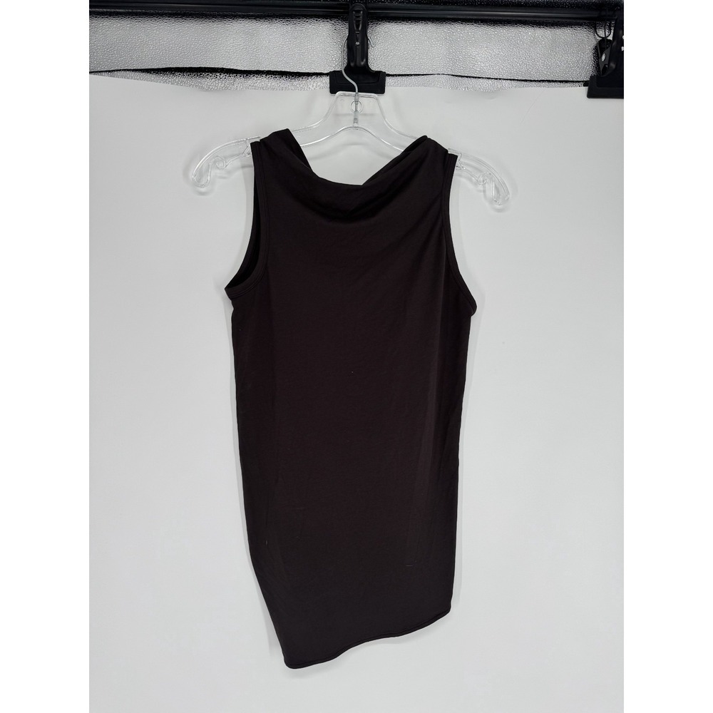 Paloma Wool Wrap Tie Back Top Womens Large Brown Sleeveless Open Back Casual